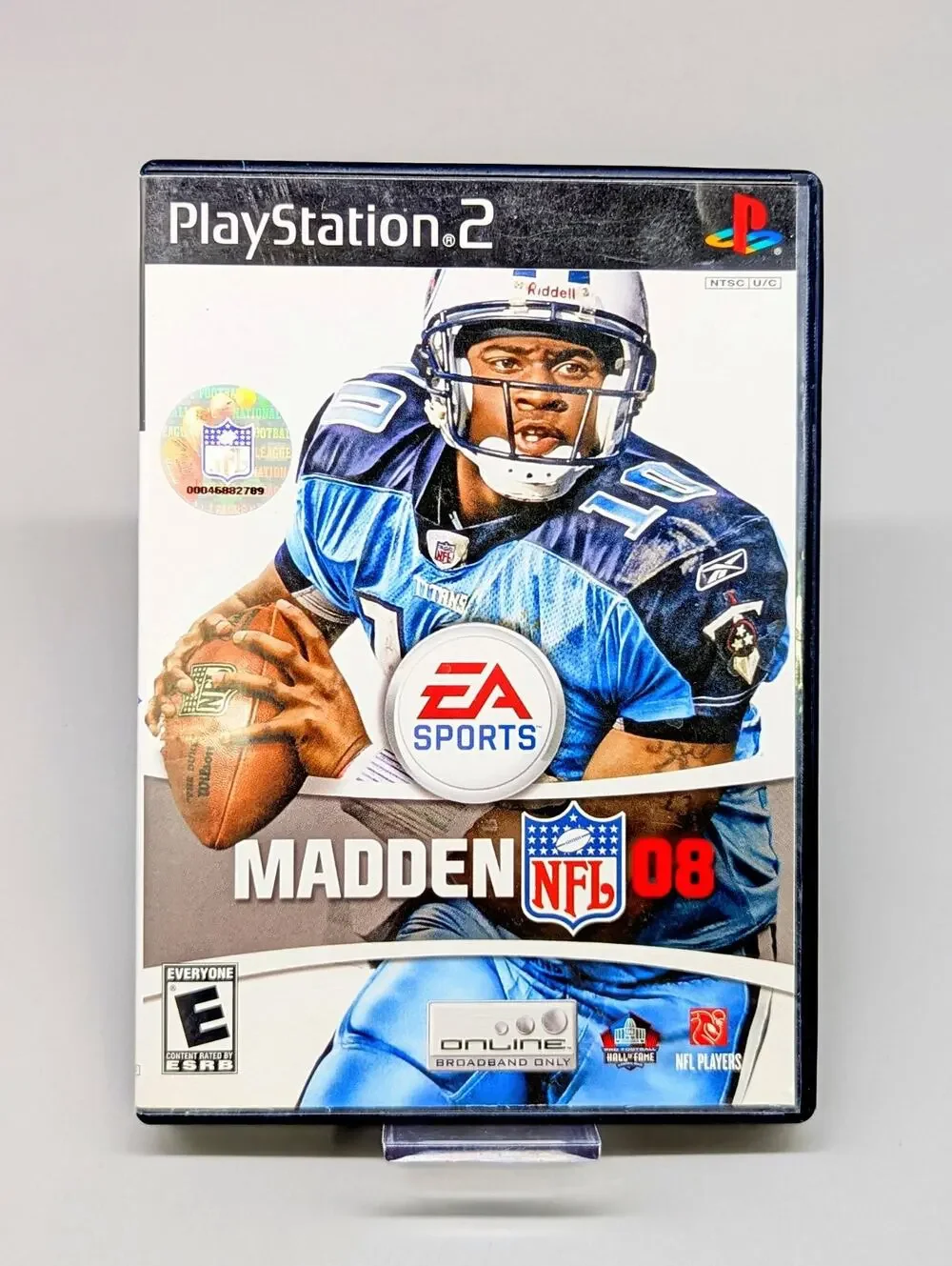 Madden NFL 08 PS2 PlayStation 2 Game Manual & Case Tested